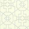 BAMBOO LATTICE Off White T3133 by Thibaut Designer Wallpaper
