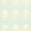 DELLA Aqua T3177 by Thibaut Designer Wallpaper