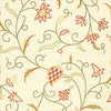 ENGLISH CREWEL Cream T3323 by Thibaut Designer Wallpaper