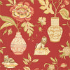 MARRAKESH Red T3328 by Thibaut Designer Wallpaper