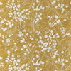 KATAMARI BUD Dark Gold and White T34093 by Thibaut Designer Wallpaper
