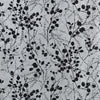 KATAMARI BUD Silver and Black T34095 by Thibaut Designer Wallpaper