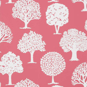 Russell Square Raspberry T35111 by Thibaut Designer Wallpaper