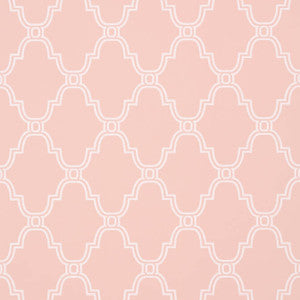 Stanbury Trellis Pink T35117 by Thibaut Designer Wallpaper