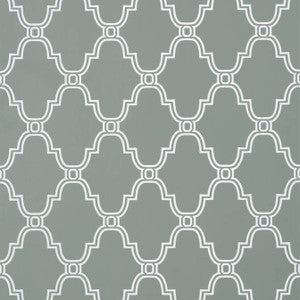 Stanbury Trellis Charcoal T35123 by Thibaut Designer Wallpaper