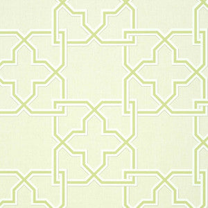 Pierson Green on Beige T35126 by Thibaut Designer Wallpaper