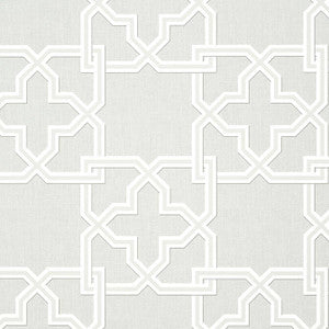 Pierson Grey T35129 by Thibaut Designer Wallpaper