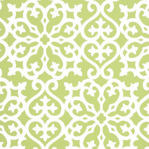 Allison Apple Green T35178 by Thibaut Designer Wallpaper
