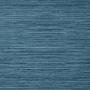 Kendari Grass Dark Blue T357 by Thibaut Designer Wallpaper