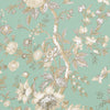 NEMOUR Aqua T36130 by Thibaut Designer Wallpaper