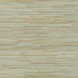 St. Martin Aqua T3613 by Thibaut Designer Wallpaper