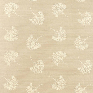 Andros Cream on Beige T3624 by Thibaut Designer Wallpaper