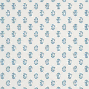 Corwin Slate on Natural T36403 by Thibaut Designer Wallpaper