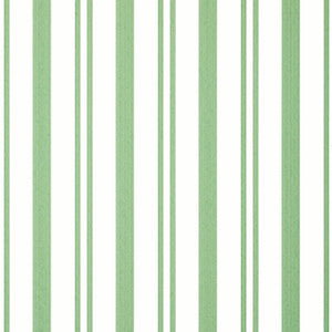 Maggie Stripe Green T36458 by Thibaut Designer Wallpaper