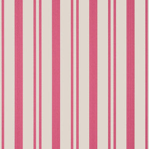 Maggie Stripe Raspberry T36460 by Thibaut Designer Wallpaper