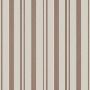 Maggie Stripe Brown T36463 by Thibaut Designer Wallpaper