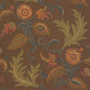 BALLANTYNE Brown T3806 by Thibaut Designer Wallpaper