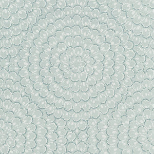 Aster Soft Blue T4033 by Thibaut Designer Wallpaper