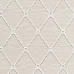 Easom Trellis Grey T4054 by Thibaut Designer Wallpaper