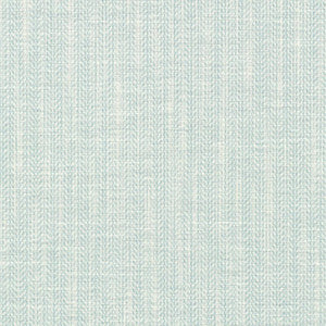 Baldwin Herringbone Aqua T4059 by Thibaut Designer Wallpaper