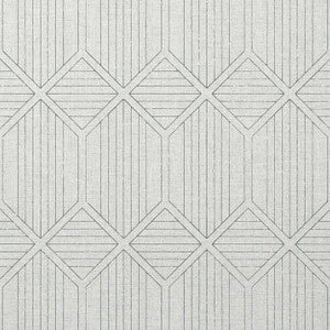 Noam Charcoal T406 by Thibaut Designer Wallpaper