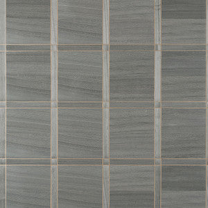 Wood Panel Charcoal and Metallic Gold T41001 by Thibaut Designer Wallpaper
