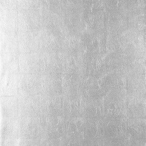 Metal Leaf Metallic Silver T41010 by Thibaut Designer Wallpaper