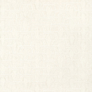 Hinton Tunnel Ivory T41013 by Thibaut Designer Wallpaper