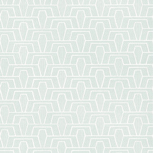 Hinton Tunnel Mist T41017 by Thibaut Designer Wallpaper