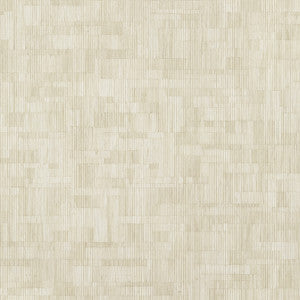 Bamboo Mosaic Sand T41019 by Thibaut Designer Wallpaper