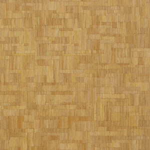 Bamboo Mosaic Natural T41022 by Thibaut Designer Wallpaper