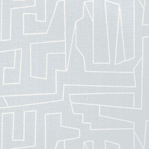Matrix Soft Blue T41031 by Thibaut Designer Wallpaper