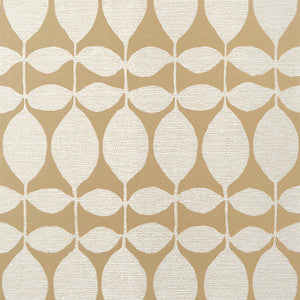 Lola Metallic Gold T41045 by Thibaut Designer Wallpaper