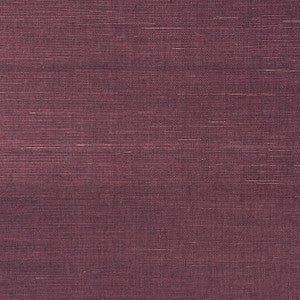 Shang Extra Fine Sisal Plum T41164 by Thibaut Designer Wallpaper