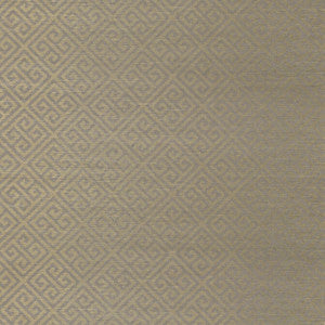 Maze Grasscloth Metallic Gold on Grey T41200 by Thibaut Designer Wallpaper