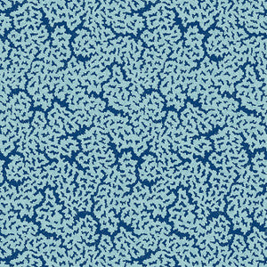 Maldives Navy T42040 by Thibaut Designer Wallpaper