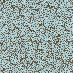 Maldives Spa Blue and Brown T42045 by Thibaut Designer Wallpaper
