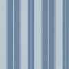 Norfolk Stripe French Blue T44046 by Thibaut Designer Wallpaper