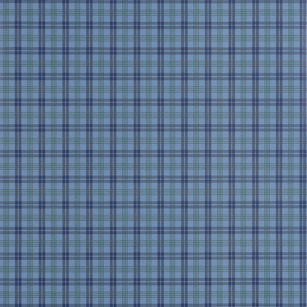 Huntley Plaid Navy T44051 by Thibaut Wallpaper Thibaut Wallpaper Huntley Plaid Navy T44051Wallpaper STRIPES & CHECKS RESOURCE Non Woven Wallpaper U.S.A </p><p>Repeat: H: , V: 2.25   (5.71  cm) 27  in  (68.58  cm) - Fabric Carolina -