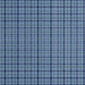 Huntley Plaid Navy T44051 by Thibaut Designer Wallpaper