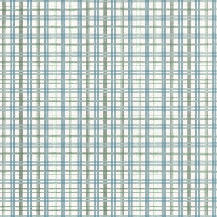Huntley Plaid Peacock Blue and Green T44055 by Thibaut Wallpaper Thibaut Wallpaper Huntley Plaid Peacock Blue and Green T44055Wallpaper STRIPES & CHECKS RESOURCE Non Woven Wallpaper U.S.A </p><p>Repeat: H: , V: 2.25   (5.71  cm) 27  in  (68.58  cm) - Fabric Carolina -