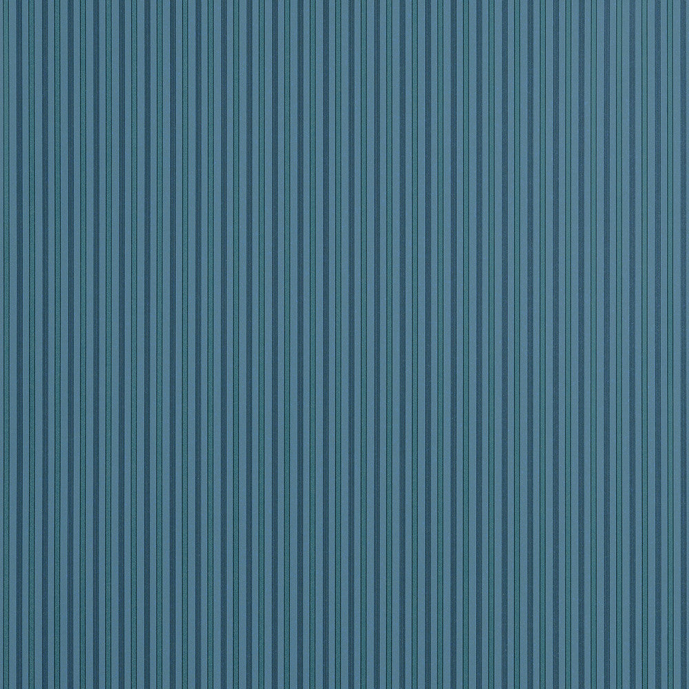 Conner Stripe Peacock Blue T44063 by Thibaut Wallpaper Thibaut Wallpaper Conner Stripe Peacock Blue T44063Wallpaper STRIPES & CHECKS RESOURCE Non Woven Wallpaper U.S.A </p><p>Repeat: H: , V: 27  in  (68.58  cm) - Fabric Carolina -