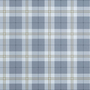 Douglas Plaid Slate T44069 by Thibaut Designer Wallpaper