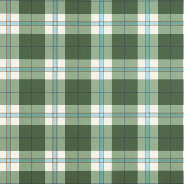 Douglas Plaid Green T44071 by Thibaut Wallpaper Thibaut Wallpaper Douglas Plaid Green T44071Wallpaper STRIPES & CHECKS RESOURCE Non Woven Wallpaper U.S.A </p><p>Repeat: H: , V: 6.75   (17.14  cm) 27  in  (68.58  cm) - Fabric Carolina -
