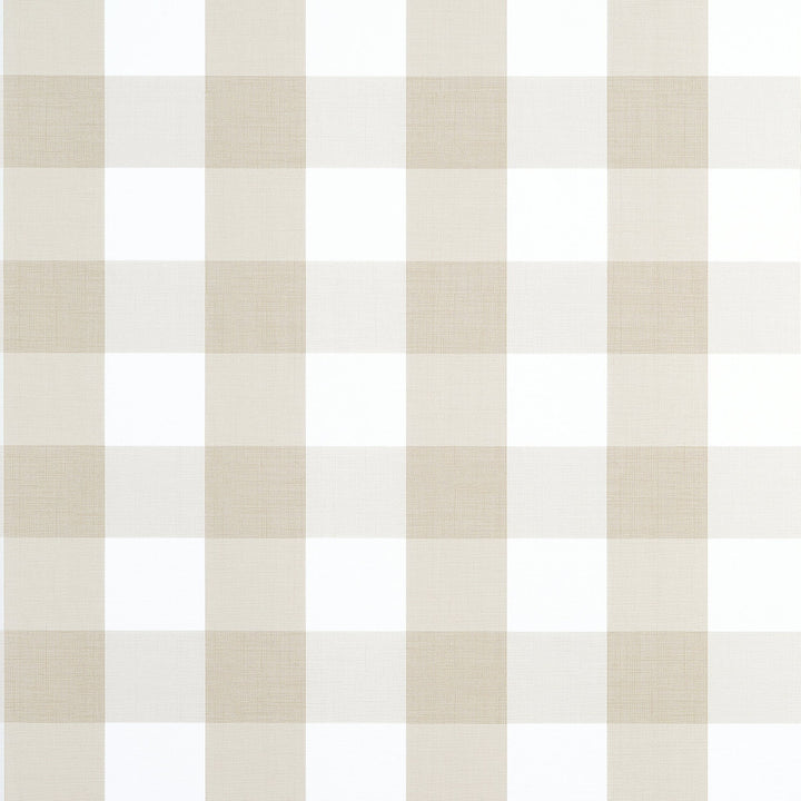 Buffalo Check Beige T44079 by Thibaut Wallpaper Thibaut Wallpaper Buffalo Check Beige T44079Wallpaper STRIPES & CHECKS RESOURCE Non-Woven Vinyl Wallpaper U.S.A </p><p>Repeat: H: , V: 6.25   (15.88  cm) 27  in  (68.58  cm) - Fabric Carolina -