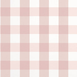 Buffalo Check Blush T44081 by Thibaut Designer Wallpaper