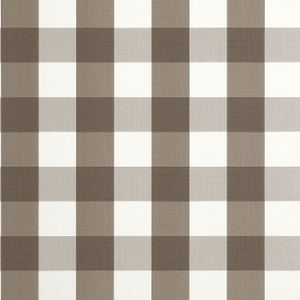 Buffalo Check Brown T44082 by Thibaut Designer Wallpaper
