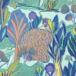 Albero Seaglass T45011 by Thibaut Designer Wallpaper