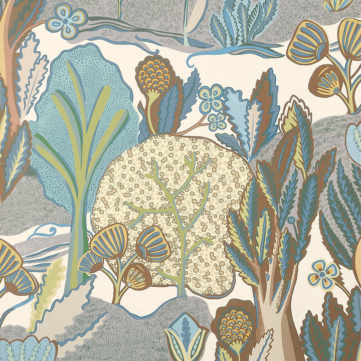 Albero Sage and Beige T45013 by Thibaut Wallpaper Thibaut Wallpaper Albero Sage and Beige T45013Wallpaper WANDERLUST Non Woven Wallpaper U.S.A </p><p>Repeat: H: , V: 32.75   (83.19  cm) 27  in  (68.58  cm) - Fabric Carolina -