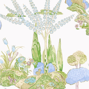 Orleans Lavender T45027 by Thibaut Designer Wallpaper